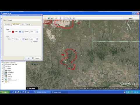 Draw Polygons in Google Earth