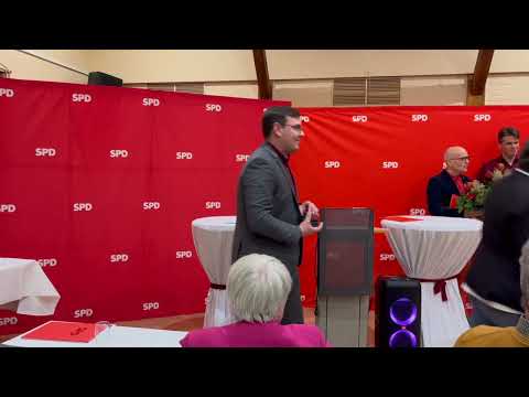 Dr. Matthias Miersch (MdB) bei der Mitgliederehrung in Laatzen