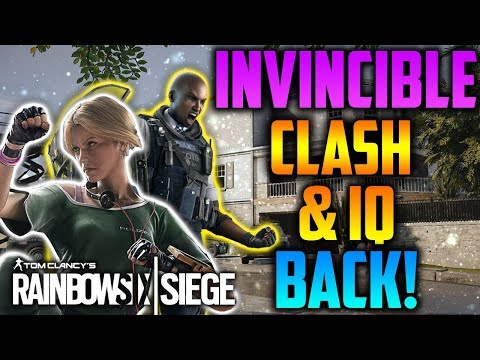 INSANE *NEW* INVINCIBLE IQ + CLASH GLITCH IS BACK?!? (NOT TUTORIAL) - Rainbow Six Siege