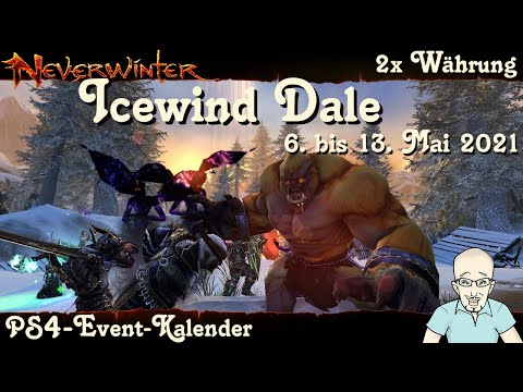 NEVERWINTER: Event-Kalender 2x Währung Icewind Dale + 2x Veredelungssteine 6.-13. Mai -PS4 deutsch