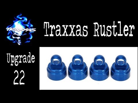 Daemon - Traxxas Rustler - Level 22 Upgrade - Painting. Dyeing, & Aluminum Shocks Caps