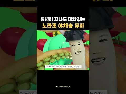 노라조 야채송 뮤비
