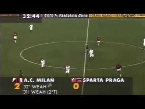 Coppa UEFA 1995/96 | Milan - Sparta Praga 2:0