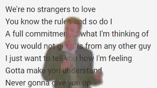 Never Gonna Give You Up but it&#39;s sang by Google Translate