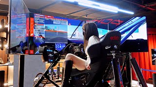 凄すぎ！新しい eスポーツ施設 で美女とデートしてきたよ❤カーシュミレーター に大興奮！【 RED° TOKYO TOWER 】