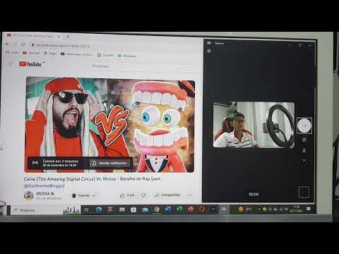 React Caine (The Amazing Digital Circus) Vs. Mussa - Batalha de Rap (part. @GuilhermeBriggs)