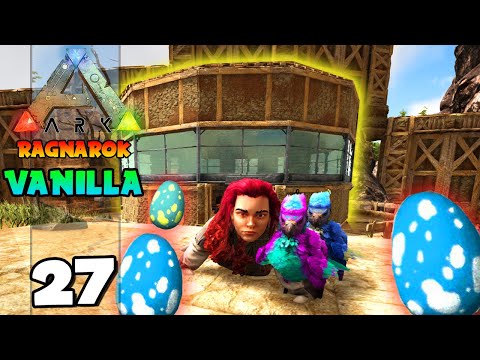 INCUBADORA REDONDA E NASCIMENTO DOS BEBÊS!!! ARK: RAGNAROK (VANILLA) 27