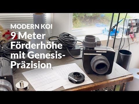 Michael's new bead filter pump - Pressure meets high-tech | Modern Koi Blog #7583