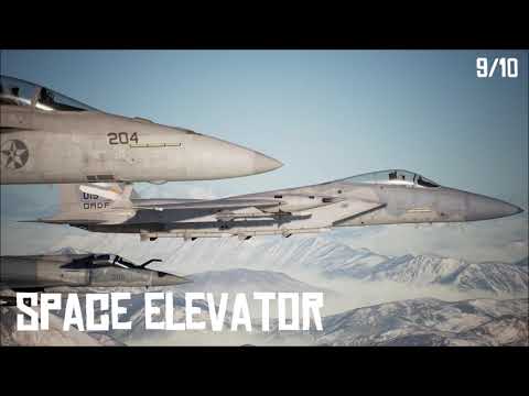 Space Elevator by Keiki Kobayashi (Track 54) - Ace Combat 7 Skies Unknown Soundtrack
