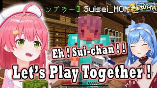 Miko Gets So Happy When She Saw Suisei Online on the Last Day of Gold Rush 2