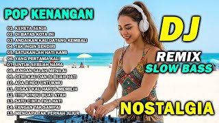 Download lagu DJ REMIX NOSTALGIA SLOW TERBARU 2025 || DJ KERETA SENJA | DJ DI BATAS KOTA INI mp3