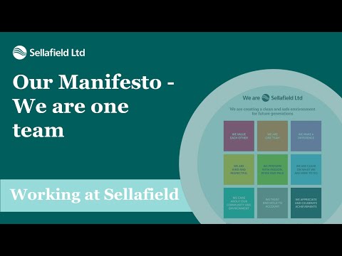Our Manifesto - Sellafield Ltd