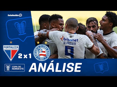 FORTALEZA 2 X 1 BAHIA - Vitória do Fortaleza, que fez sua melhor partida na temporada