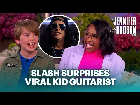 Slash from Guns N’ Roses Surprises Viral Kid Guitarist
