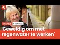 Water weer terug de beek in in plaats van het riool