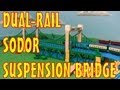 TOMY Dual Rail Sodor Suspension Bridge TRACKMASTER Stanley