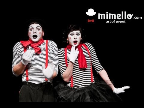 Mimowie Mimello i Dworzec PKP Gdynia - Mimes for events