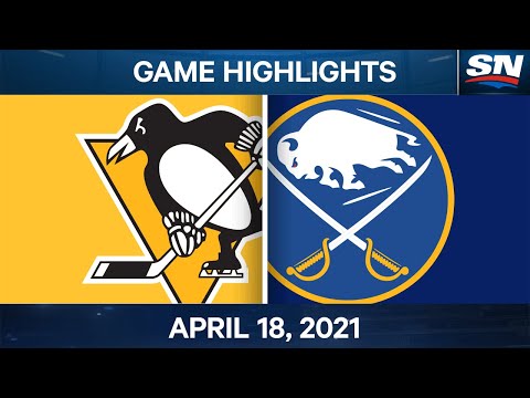 NHL Game Highlights | Penguins vs. Sabres - Apr. 18, 2021