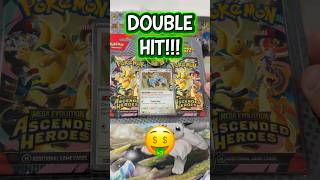 ⚡️ELECTRIFYING⚡️ DOUBLE HIT‼️ #pokemon #shortvideos #viral #pokemoncards #pokemontcg
