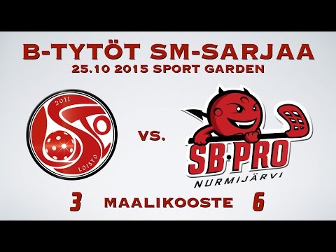Maalikooste Loisto vs. SB-Pro
