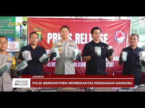 PRESISI UPDATE: SAT NARKOBA POLRES METRO JAKARTA PUSAT AMANKAN 32.000 OBAT TERLARANG 22/04/25 19.00