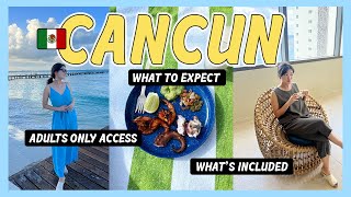 🇲🇽 How To Enjoy an All-Inclusive Resort: Hyatt Ziva Cancun (Adults Only) | Crystall Cho