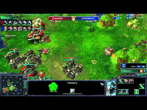SC2 IEM Kiev 2012 semifinal Kas (T) vs DIMAGA (Z) - game 1: Kas' POV