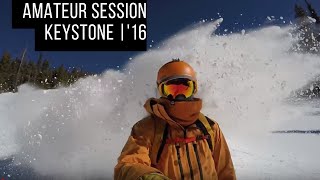 Amateur GoPro4 Snowboarding Session: Keystone 2016