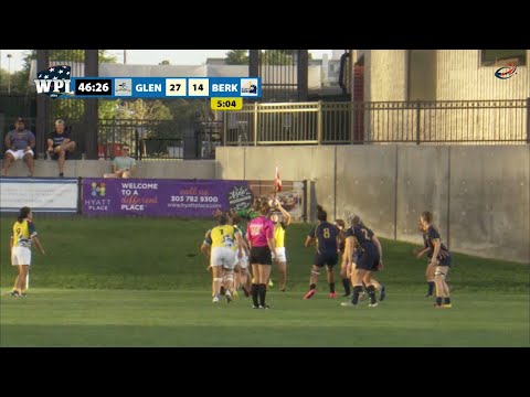 Lineout To Maul: Glendale MERLINS (Charlotte Thompson) v Berkeley ALL BLUES WPL 9-8-18