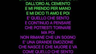 QUELLO CHE SENTO - Cattivi Pensieri (KARAOKE)