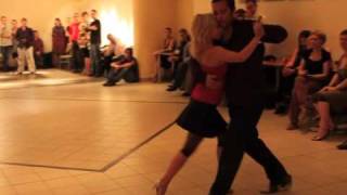 Vladimir Vereschagin & Ekaterina Koptelova, Moscow, Milonga "Le Cate", 18.09.2009