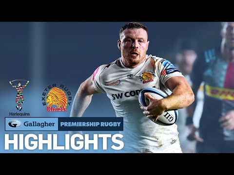 Harlequins v Exeter Chiefs | Simmonds Scores a Hat-Trick! | Gallagher Premiership Rugby