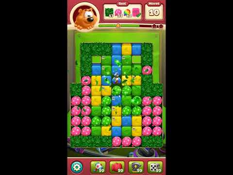 Toon Blast Level 8353 - NO BOOSTERS 🐻🐺🐱 | SKILLGAMING ✔️