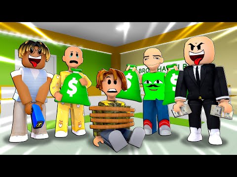 DAYCARE KIDS ROBS THE BANK | Roblox Funny Moments | Brookhaven 🏡RP