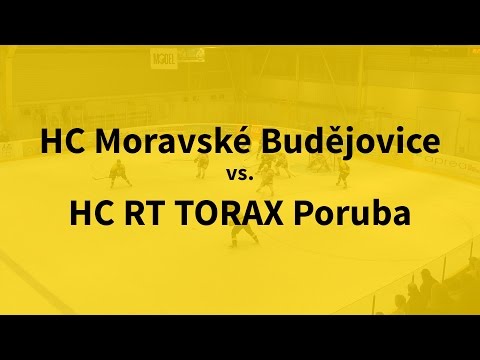 HC Moravské Budějovice vs. HC RT TORAX Poruba – sestřih