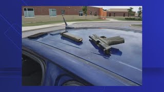 Lorain County sheriff: Man arrested after being found with gun outside Elyria elementary school