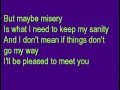 Maybe Misery - Quietdrive lyrics 
