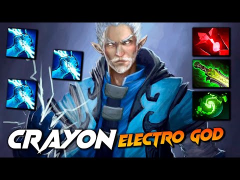 Crayon Zeus Electro GOD - Dota 2 Pro Gameplay [Watch & Learn]