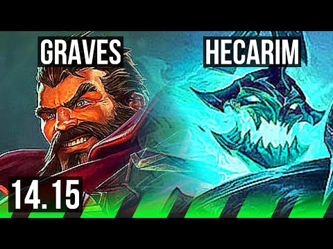 GRAVES vs HECARIM (JGL) | 5/1/5, Rank 8 Graves | NA Challenger | 14.15