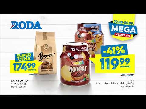 Roda | Mega nedelja 30.08 - 05.09.2019.