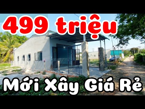 Nhà mới xây cực rẻ 499 triệu cách đường nhựa 50m gần trường học QL22B xã Trà Vong Tây Ninh