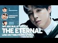 BTS We Are Bulletproof The Eternal Line Distribution Color Coded Lyrics