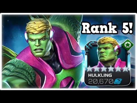 6 Star Rank 5 Hulkling! | Week of Rank 5s Episode #2! | Marvel Contest of Champions