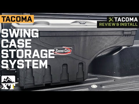 2005-2023 Tacoma UnderCover Swing Case Storage System Review & Install
