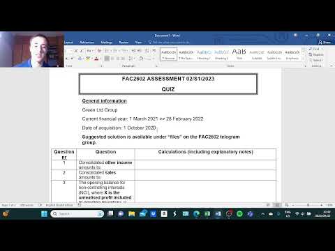 FAC2602 Assessment 02/Semester 1 2023