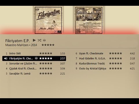 02 Maestro MaHzen - Fikriyatım ft. Checkmate