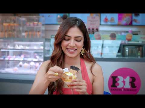 Get a Scoop of this with Malavika Mohanan ft Italian Gelato Sundaes