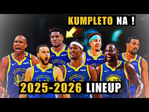 GOLDEN STATE WARRIORS 2025-2026 OFFICIAL LINEUP !