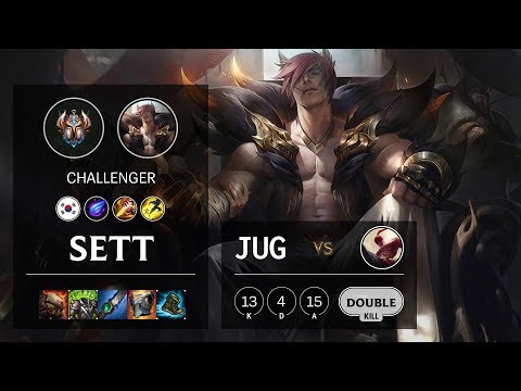 Sett Jungle vs Lee Sin - KR Challenger Patch 10.6