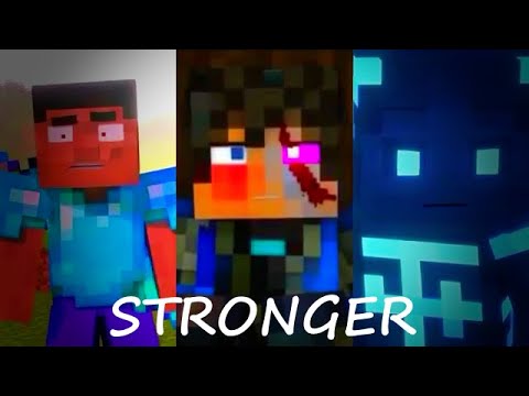 Minecraft AMV - Stronger (Annoying Villagers, Fractures, and Songs of War)